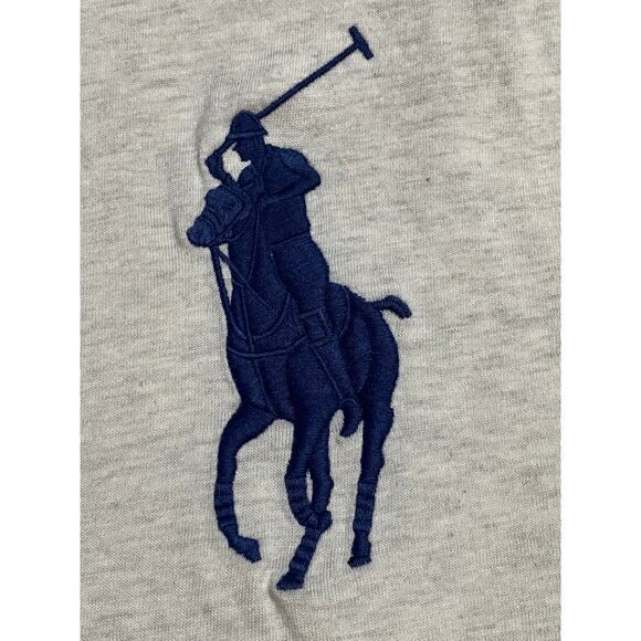 Polo Ralph Lauren Big Pony T-Shirt Men’s Size 2XL Beige Heather Crew Neck S/S - Picture 6 of 8